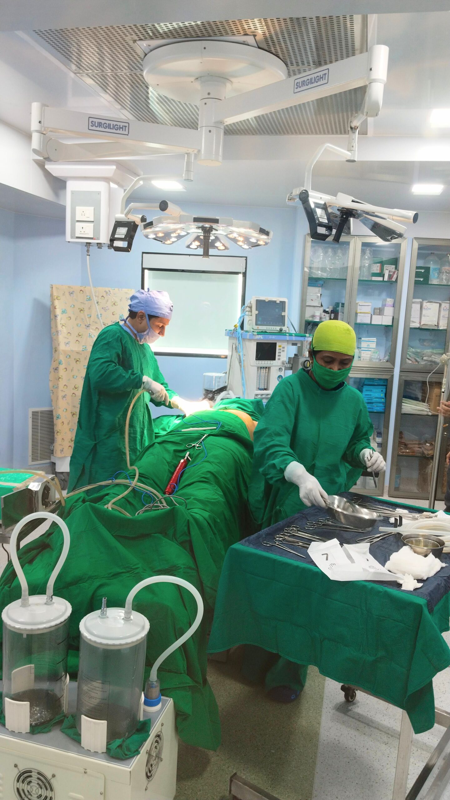 Dr Gaurav Shalya photos in operation center